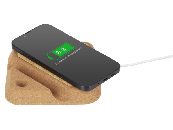 Беспроводное зарядное устройство Tetra, 15 Вт Беспроводное зарядное устройство Tetra, 15 Вт