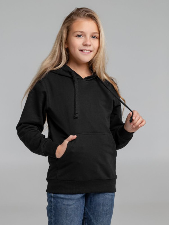 Худи детское Kirenga Kids 2.0, черное, 14 лет