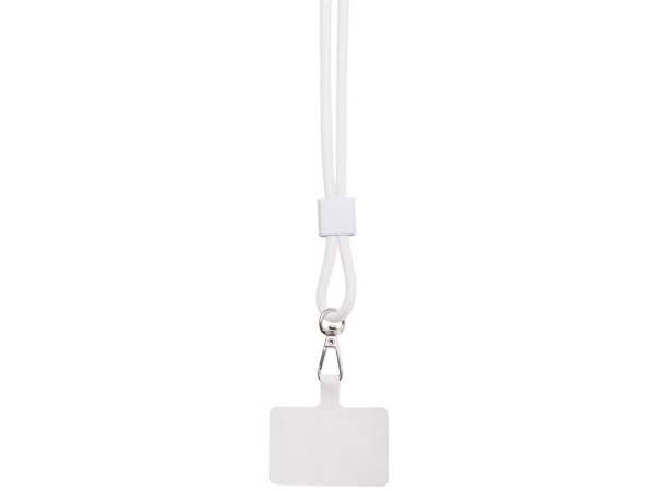 Ремешок на шею для телефона Риксо, белый