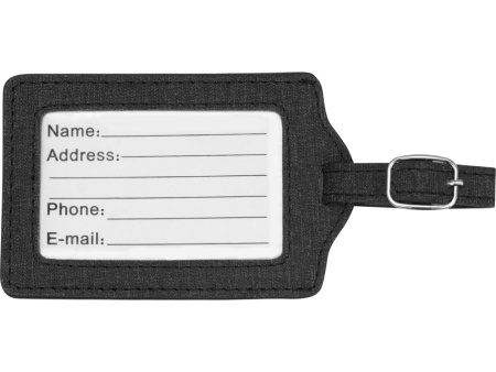 Багажная бирка Consul, темно-серый Багажная бирка Consul, темно-серый