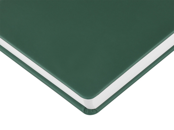 Ежедневник с каменной бумагой недатированный А5 Carrara, зеленый