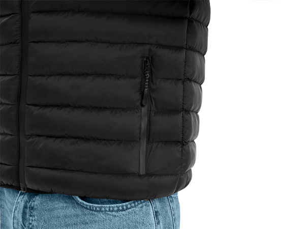 Стеганая куртка Uniqloud, черный