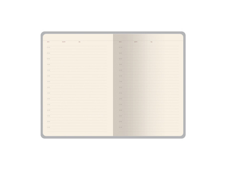 Ежедневник недатированный А5  La Manche, красный