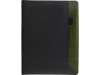 Папка для документов Nadine, черный/зеленый