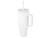 Brady термостакан с силиконовой трубочкой, 900 мл, сертифицированный согласно RCS- Белый