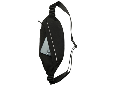 Сумка-слинг Band, черный/белый