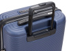Чемодан TORBER ОНЕГА, синий, ABS-пластик, 59,5 х 39,5 х 24 см, 46 л