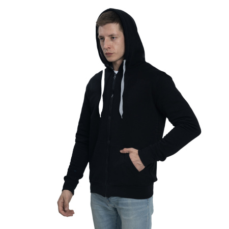 New Gen Толстовка-кенгуру (худи) с капюшоном на молнии 320 г/м² черный 3XL