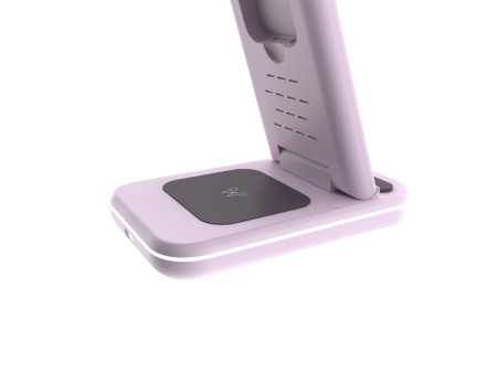Беспроводное зарядное устройство 3-в-1 WS-304, 15 Вт Беспроводное зарядное устройство 3-в-1 WS-304, 15 Вт