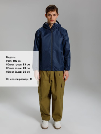 Куртка унисекс Nordvind DWR, темно-синяя, размер S