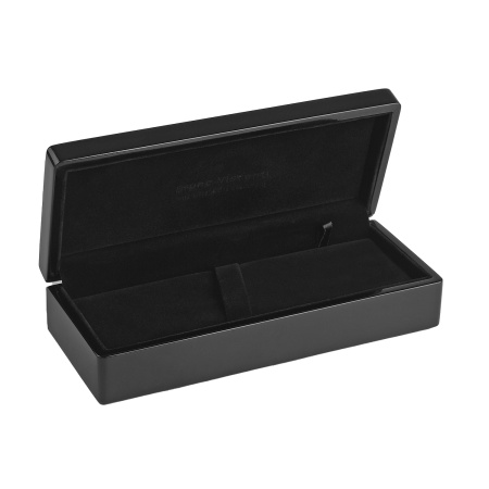 ФУТЛЯР ДЕРЕВЯННЫЙ ЛАКИРОВАННЫЙ ПОД РУЧКУ, ЧЕРНЫЙ