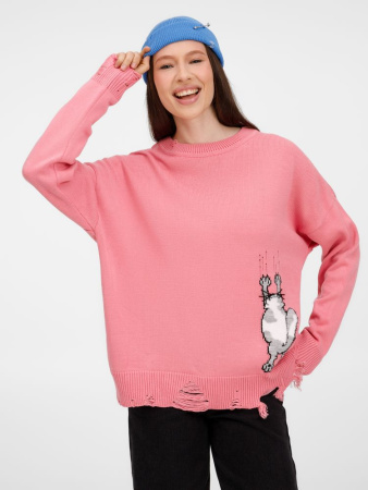 Джемпер Sharpick, розовый, размер S/M