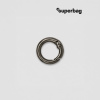 Карабин-кольцо Ring для обвеса, d=2см (чёрный никель)
