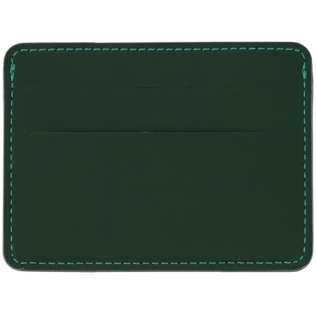 Чехол для карточек Shall Simple, зеленый