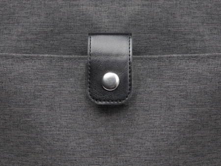 Сумка-холодильник Fabrizio со штопором, серый/черный