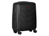 Чемодан WENGER Prymo, чёрный, малый, 40х55х20 см, 36 л, ABS+PC