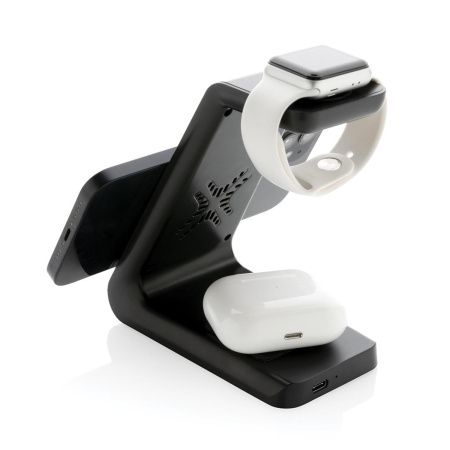 Док-станция 3-в-1 Urban Vitamin Fairfield из переработанного пластика RCS Док-станция 3-в-1 Urban Vitamin Fairfield из переработанного пластика RCS