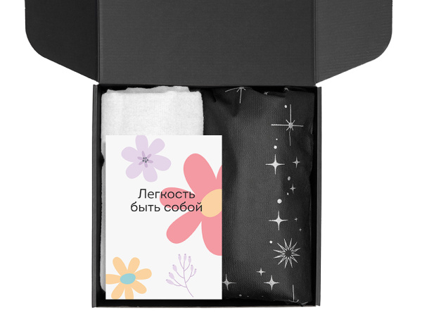 Подарочный набор Re:f. Walk с палантином, шопером и термосом