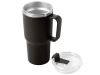 Термокружка Кенчер с двойными стенками из нержавеющей стали 304 и полипропилена, черный