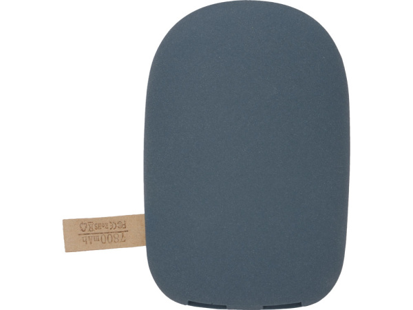 Внешний аккумулятор в форме камня Stone, 7800 mAh, темно-серый