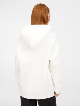 Худи унисекс оверсайз Easy Street, молочно-белое, размер XS/S