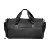 Сумка спортивная "Gym"; чёрная; 45х21х20 см;  из водостойкого материала.