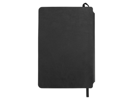 Блокнот Notepeno А5 с тонированными линованными страницами, черный