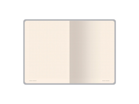 Бизнес тетрадь А5 Megapolis flex 60 л. soft touch клетка, морская волна