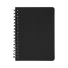 Блокнот на двойной пружине HELIX MINI, 105 х 150  мм, черный, блок в клетку