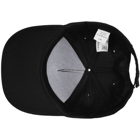 Бейсболка Promo, черная Бейсболка Promo, черная