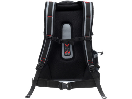 Рюкзак TORBER DRIVE с отделением для ноутбука 15, серый/красный, полиэстер 1680D, 36x17x50 см, 30 л