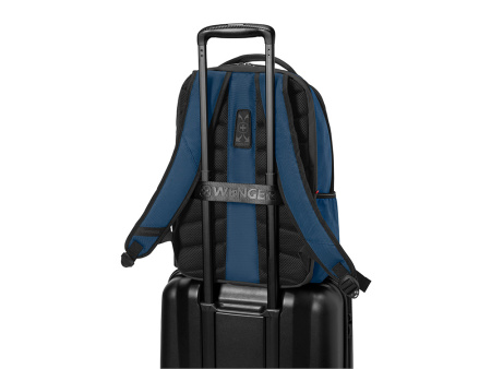 Рюкзак WENGER XE Resist 16, синий, переработанный ПЭТ/Полиэстер, 30х20х44 см, 23 л.