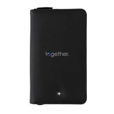 Дорожный органайзер Swiss Peak Heritage из rPU RCS с RFID-защитой Дорожный органайзер Swiss Peak Heritage из rPU RCS с RFID-защитой