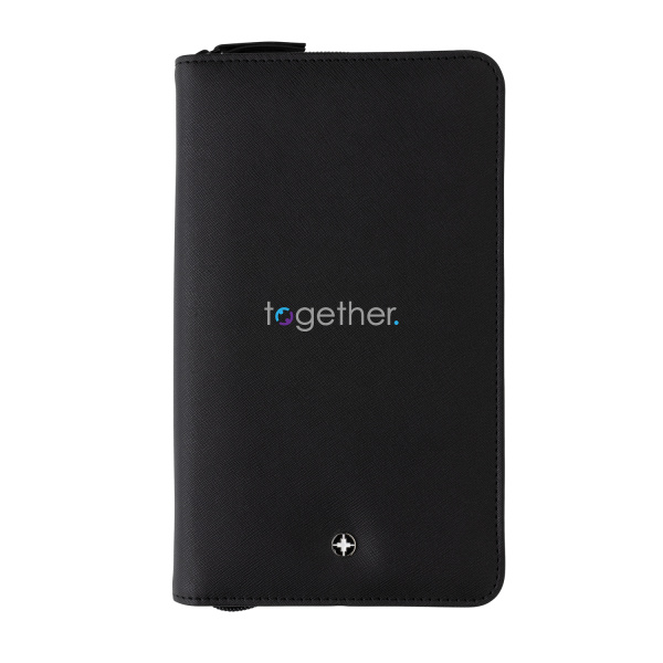 Дорожный органайзер Swiss Peak Heritage из rPU RCS с RFID-защитой Дорожный органайзер Swiss Peak Heritage из rPU RCS с RFID-защитой