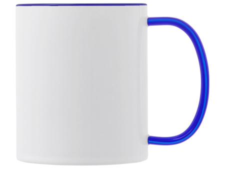 Керамическая кружка со стеклянной ручкой для сублимации Charm