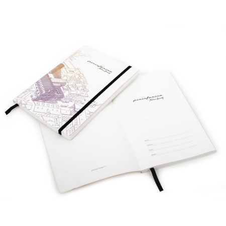 Блокнот линованный Pininfarina ITALIAN BEAUTY MILANO из каменной бумаги, А5