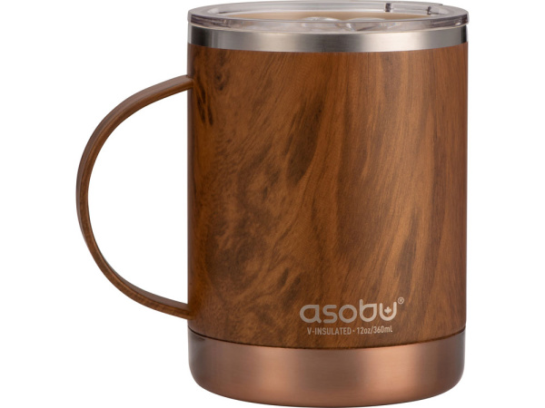 Термокружка ULTIMATE, 360 мл, дерево