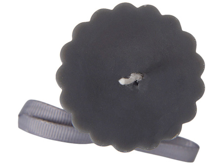 Набор свечей с гранями Vela, темно-серый, белый