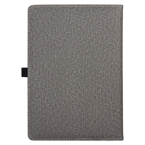 Ежедневник  Smart Wallet Cambric  A5, серый, недатированный, в твердой обложке с поролоном