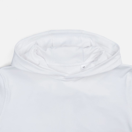 Худи унисекс Morfiss, белое, размер XS/S