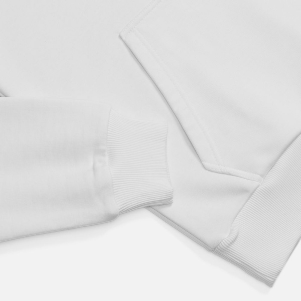 Худи унисекс оверсайз Daylero, белое, размер XS/S