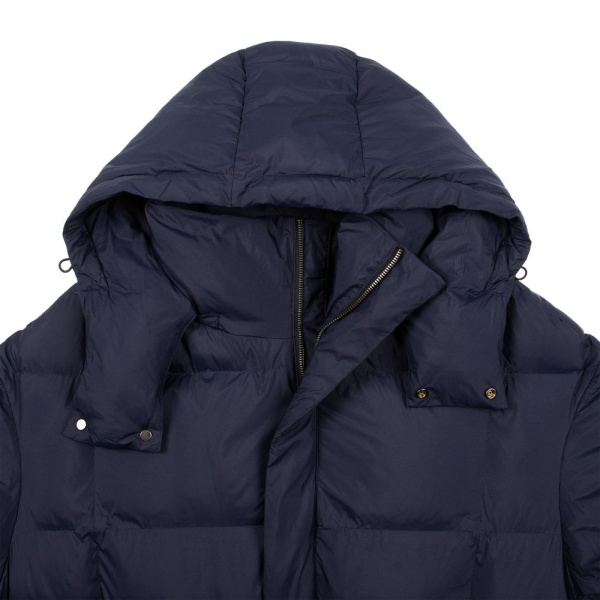 Пуховик унисекс Kapsula, темно-синий, размер ХS/S