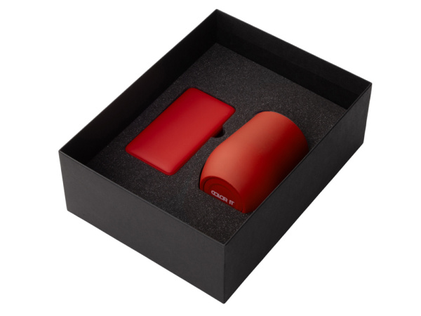 Подарочный набор COLOR IT с термокружкой и повербанком