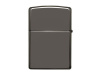 Зажигалка ZIPPO Classic с покрытием Black Ice, латунь/сталь, чёрная, глянцевая, 38x13x57 мм