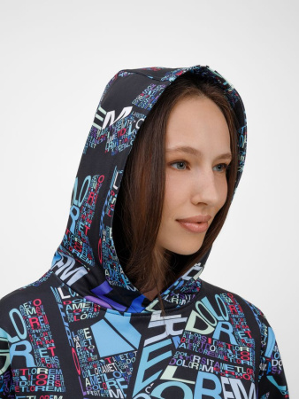 Худи унисекс Morfiss с полной запечаткой на заказ, размер XS/S