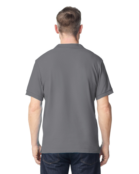 Футболка поло PREMIUM COTTON ADULT DOUBLE PIQUE, ГРАФИТОВЫЙ S