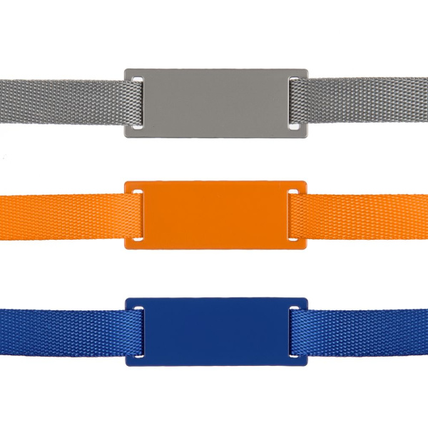 Шильдик металлический Kova, серебристый