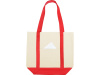Сумка для шопинга Cotton, натуральный/красный