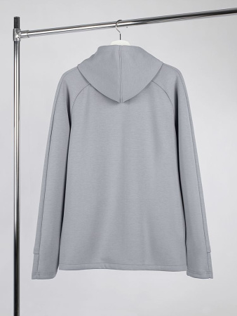 Куртка с капюшоном унисекс Begi, серая, размер XXL