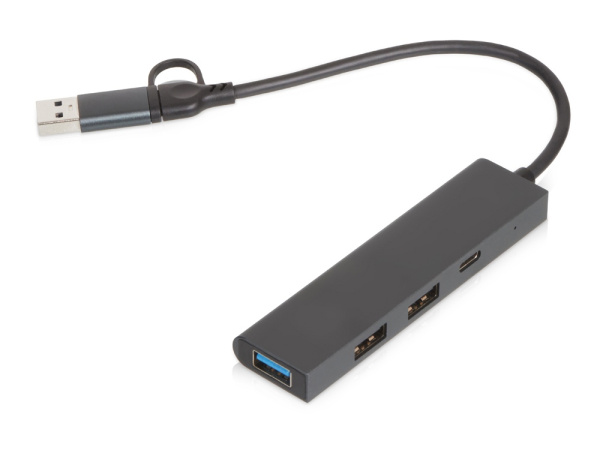 USB-концентратор Command, серый